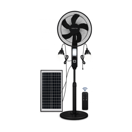 Ansio 16 Inch Solar Lithium Battery Fan