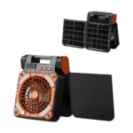 Ansio 3 in 1 Solar Fan, Light & Charger